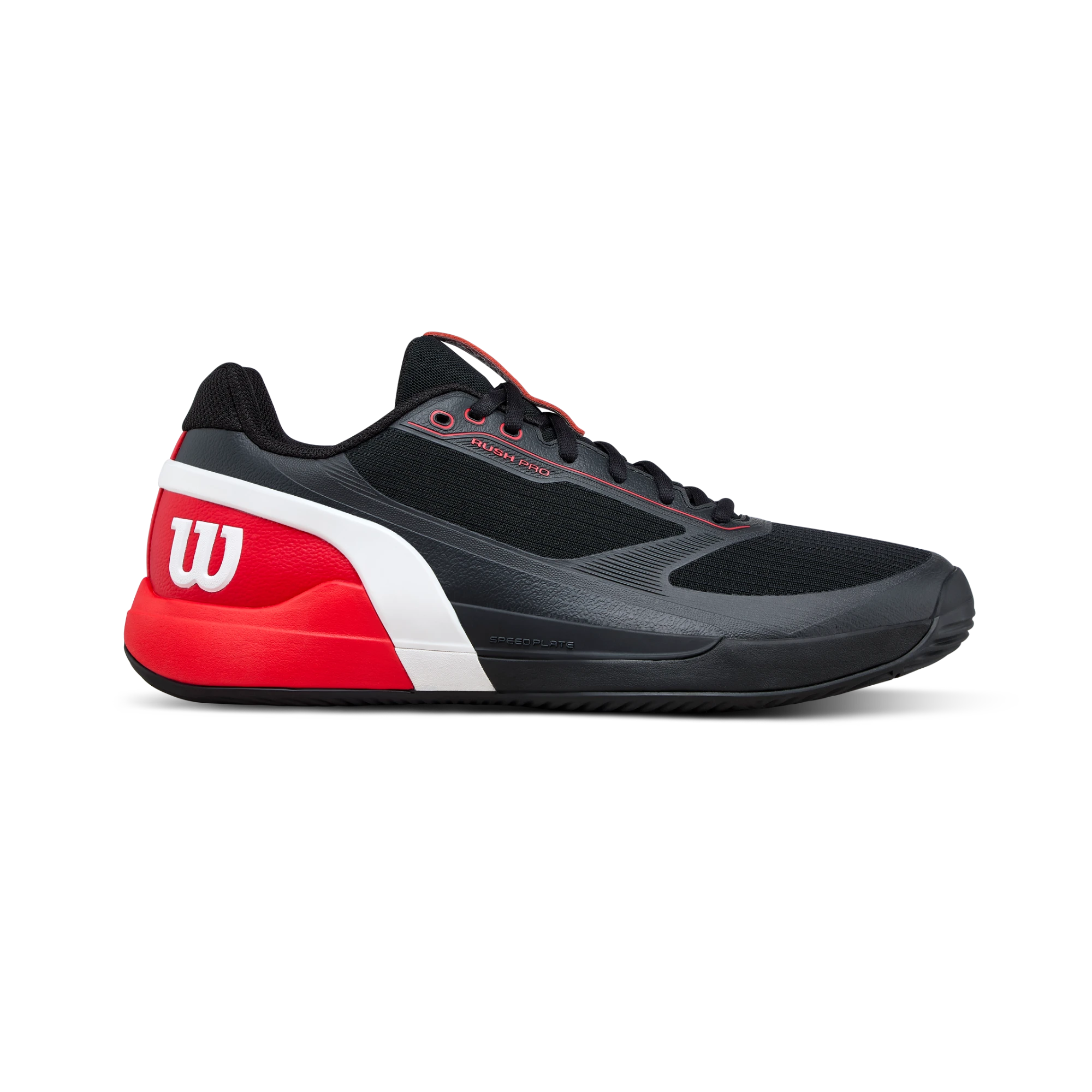 Wilson Rush PRO 5 Men Padel Shoes 2026 Black/Rd