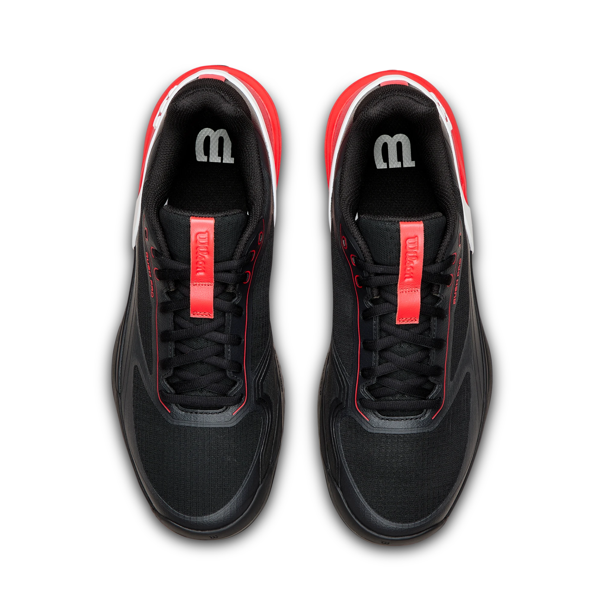Wilson Rush PRO 5 Men Padel Shoes 2026 Black/Rd