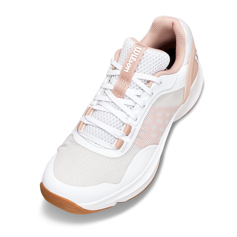 Wilson HURAKN Pro V2 Women's Padel Shoes — Wh/CAMEO