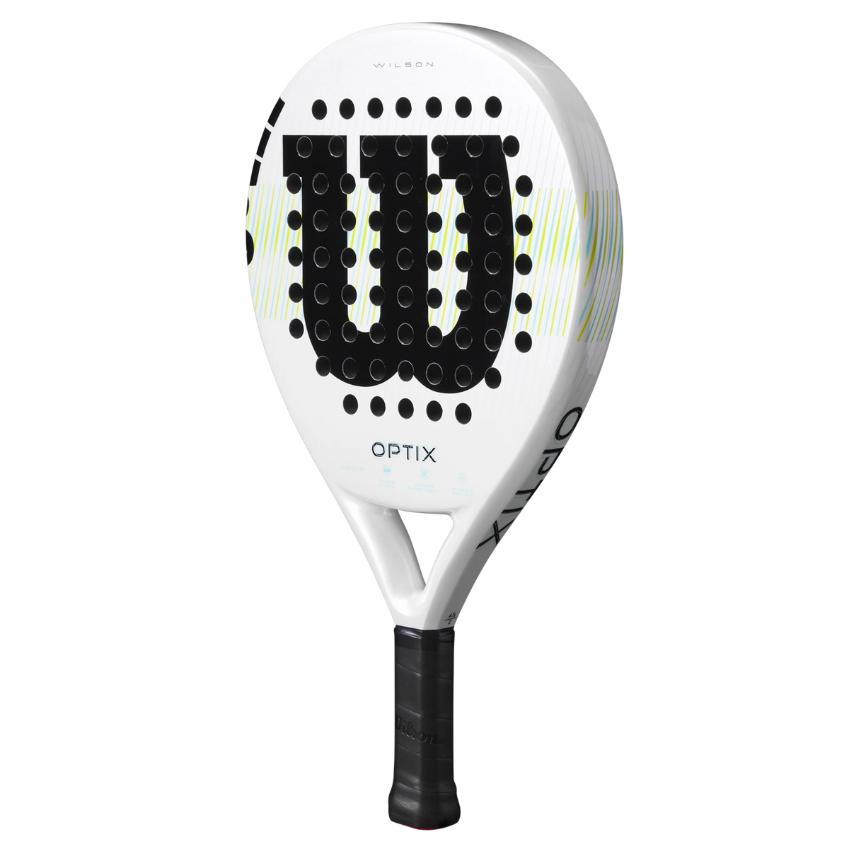 Wilson Whiz Racket Wilson Optix V1 White Padel Racket | Padel USA Store