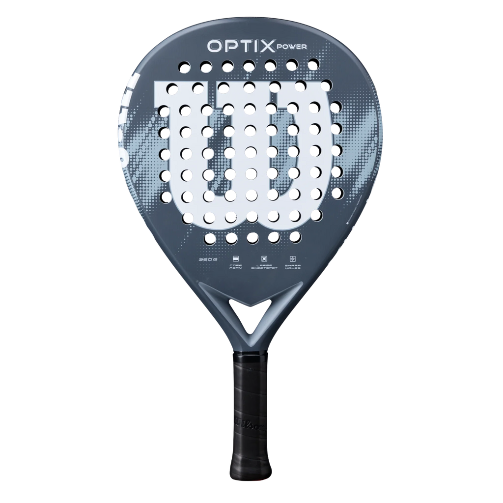Wilson Optix V2 Power racket — included in the Intermediate Padel Pack