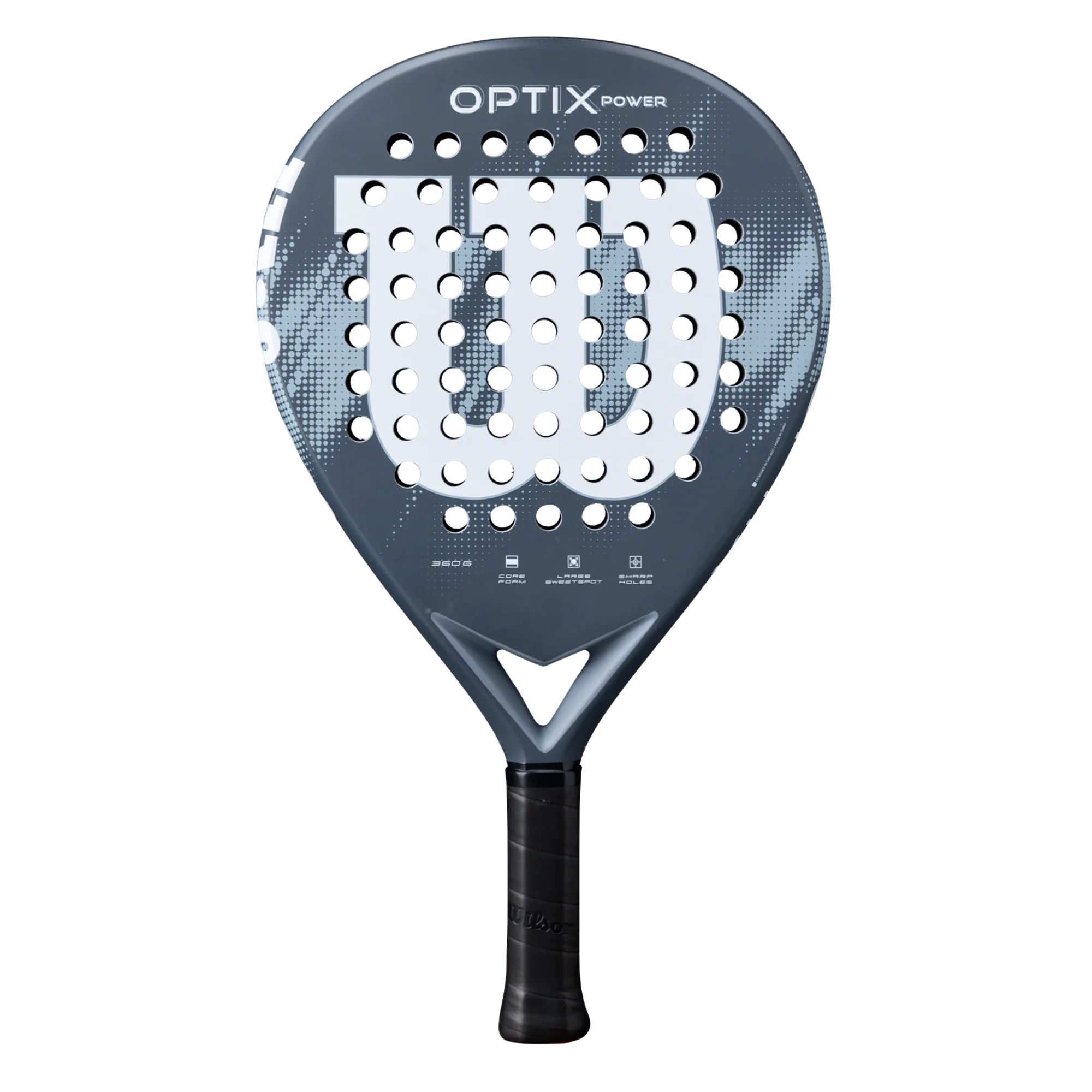 Wilson Optix V2 Power racket — included in the Intermediate Padel Pack