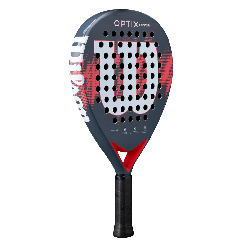 Wilson Optix V2 Power Red 2026 Padel Racket - Padel USA