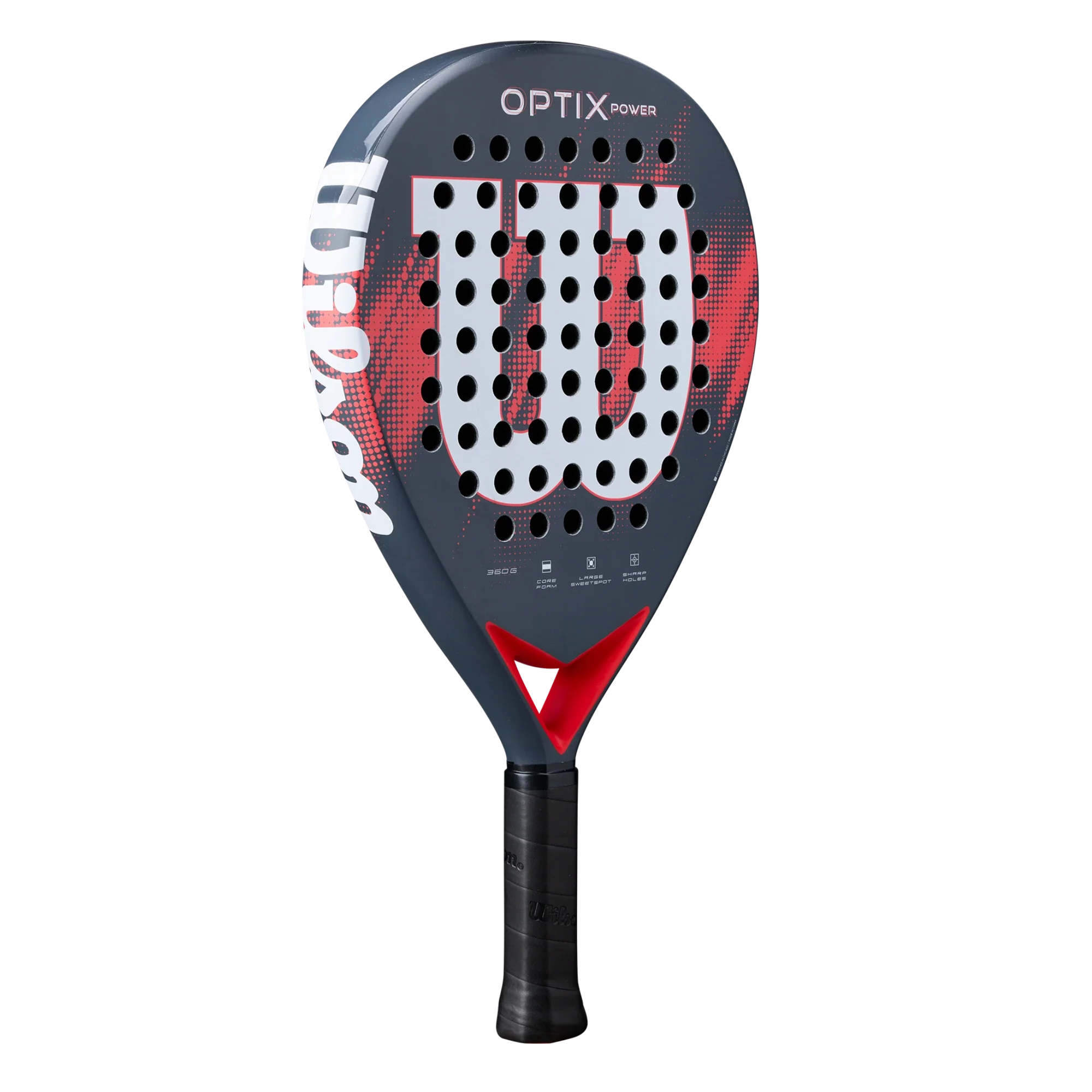 Wilson Optix V2 Power Red 2026 Padel Racket - Padel USA