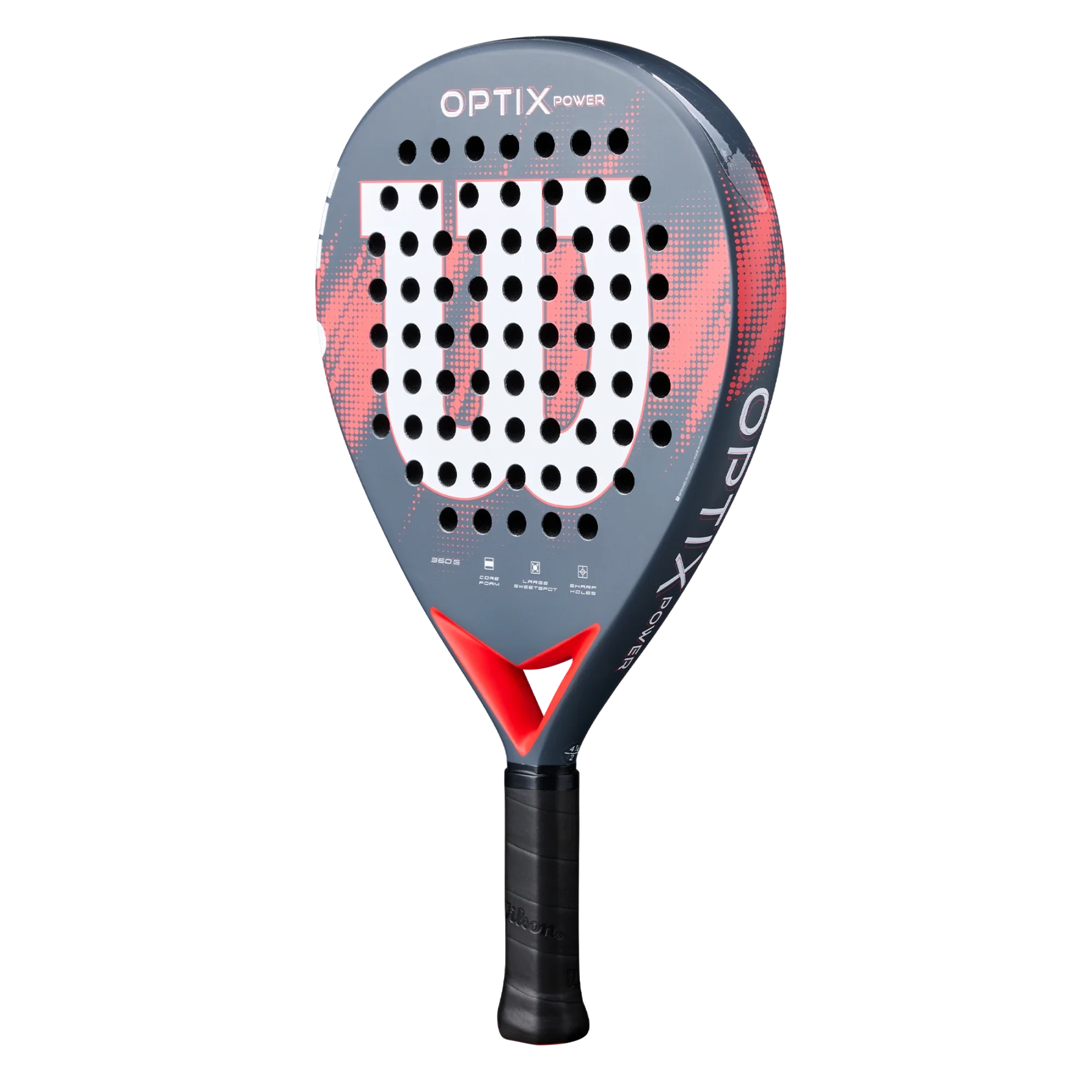 Premium Wilson Optix V2 Power Red 2026 Padel Racket