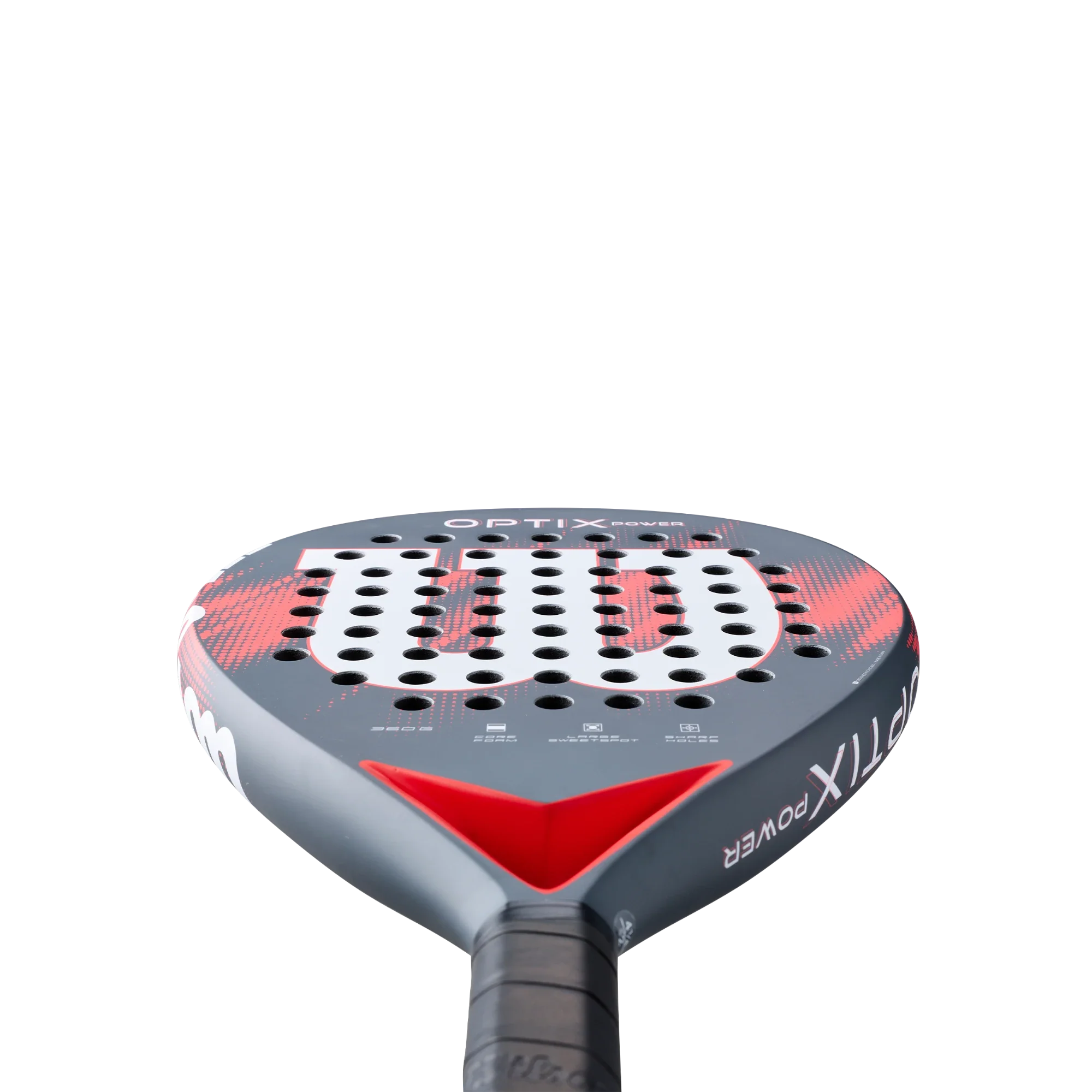 Premium Wilson Optix V2 Power Red 2026 Padel Racket - Padel USA