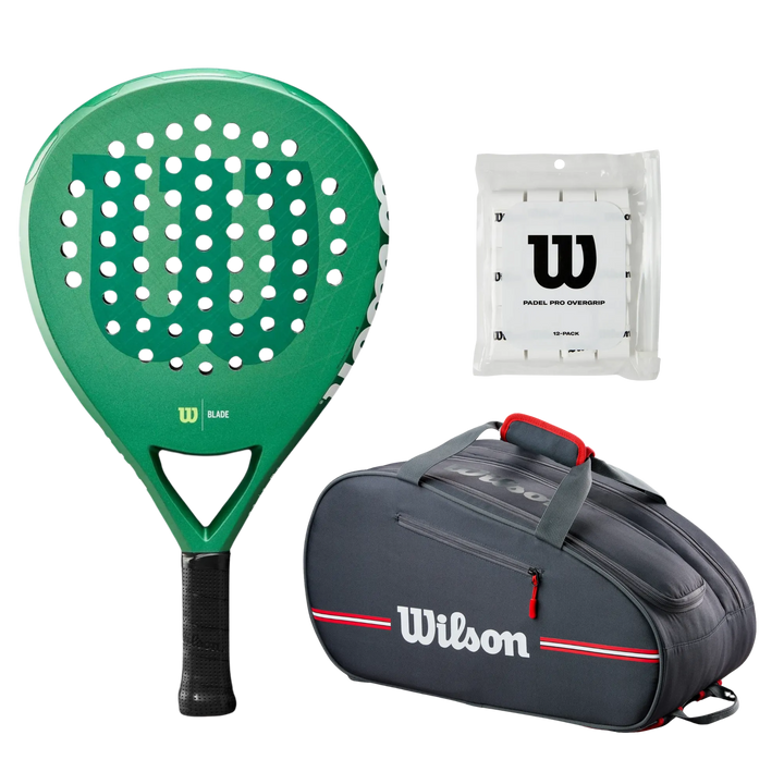 Wilson Padel Pack — Racket + Bag + Grips