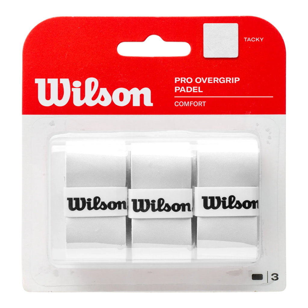 Wilson Pro Overgrip 3uds Pack WH