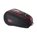 Wilson Bela V3 padel bag, black and red
