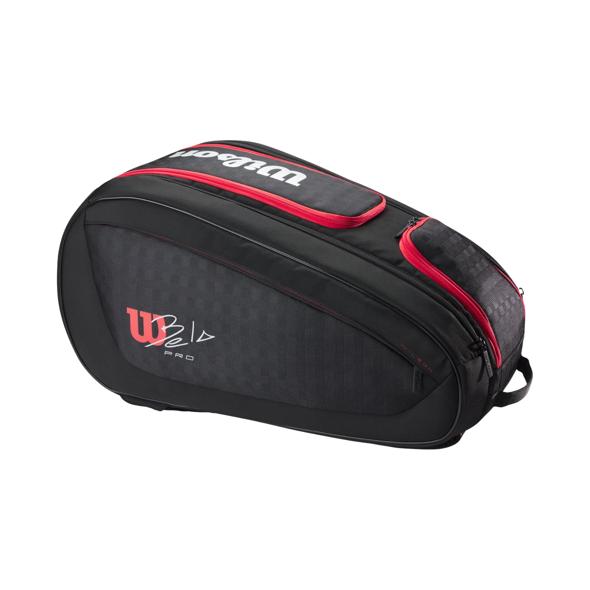Wilson Bela V3 padel bag, black and red