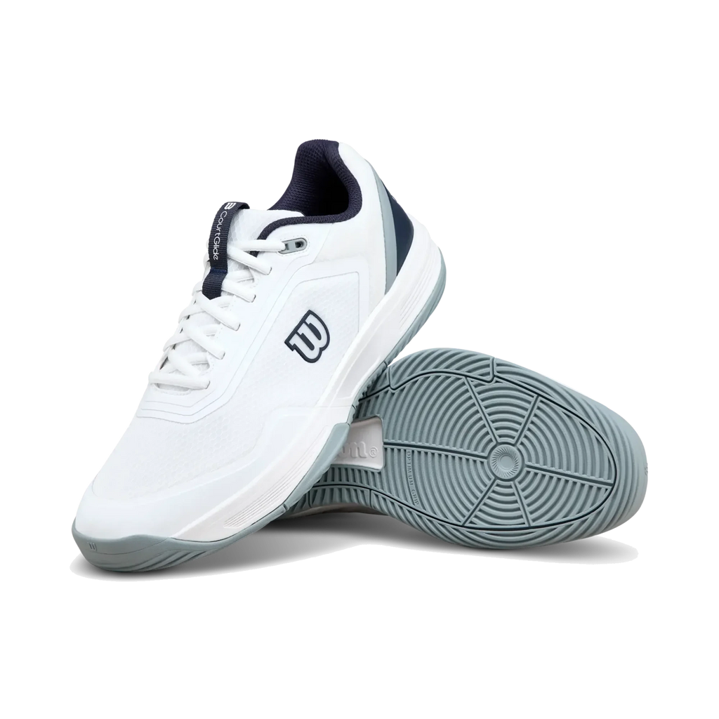 Wilson COURTGLIDE Men Padel Shoes White/Na, main angle view