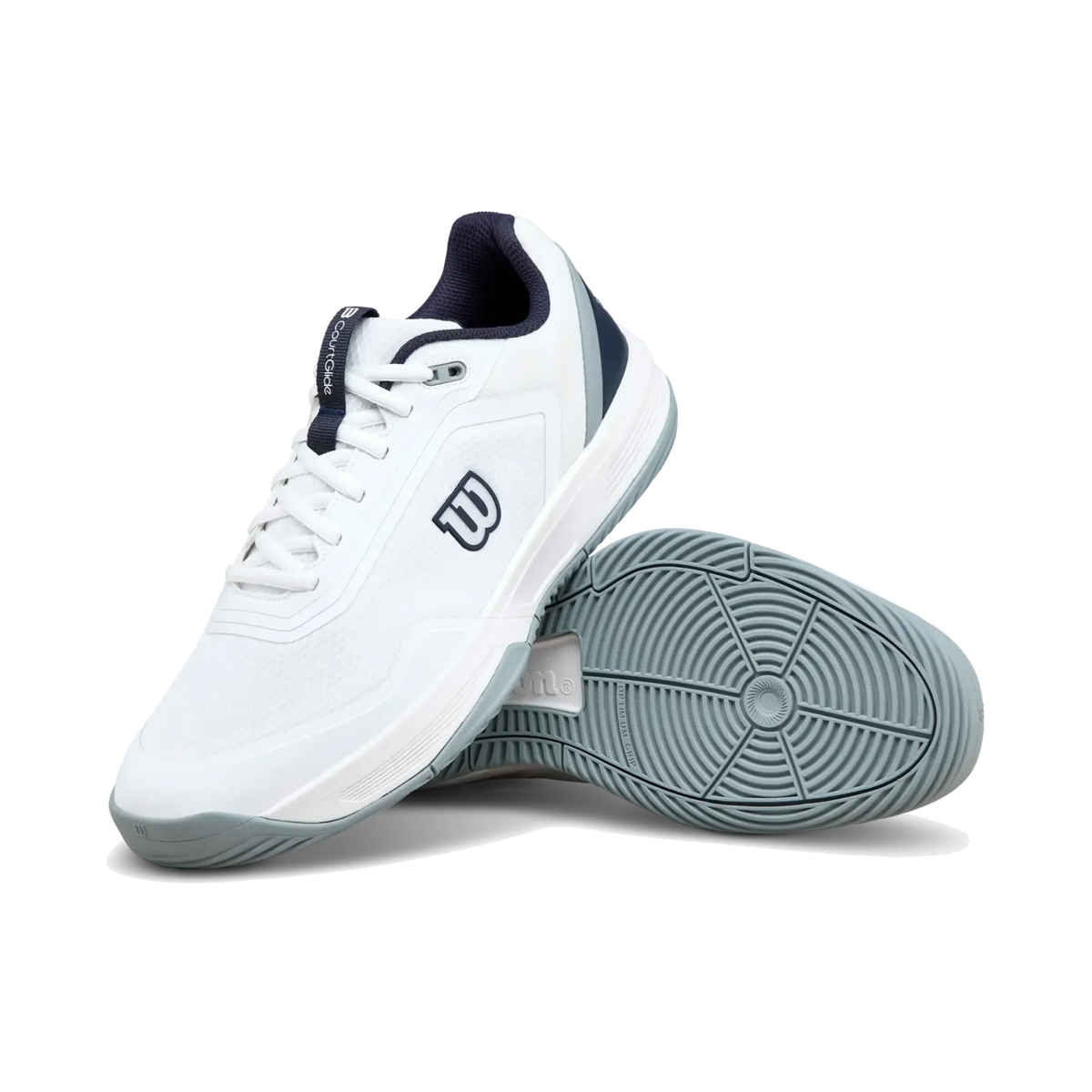 Wilson COURTGLIDE Men Padel Shoes White/Na, main angle view