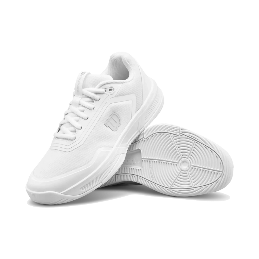 Wilson CourtGlide Women Padel Shoes — White / Silver