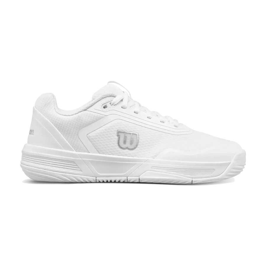 Wilson CourtGlide Women Padel Shoes — White / Silver