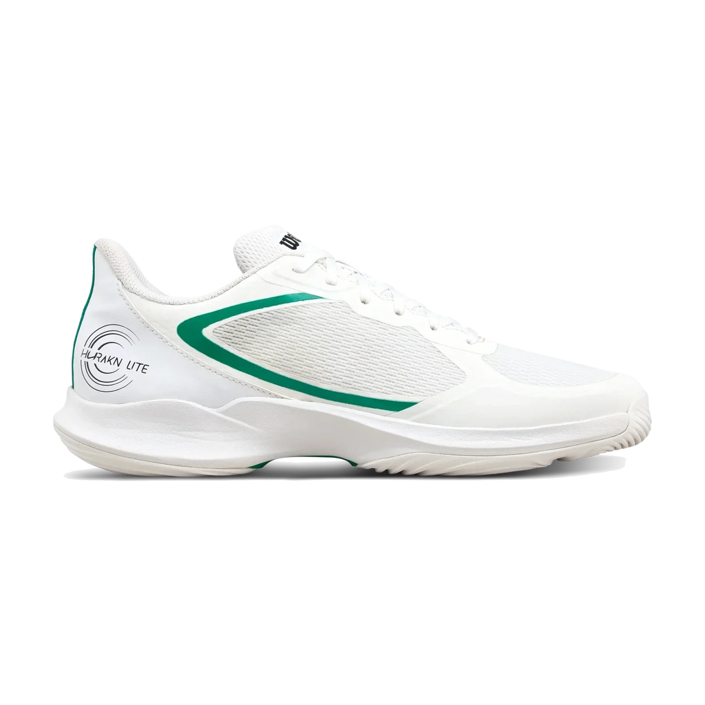 Wilson Hurakn Lite White / Bosphor men's padel shoes, side profile alternate view