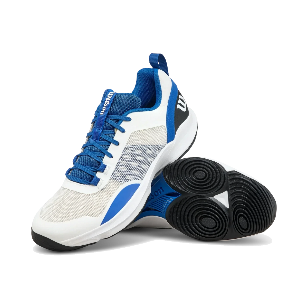 Wilson HURAKN Pro V2 men's padel shoes, white and dark violet blue