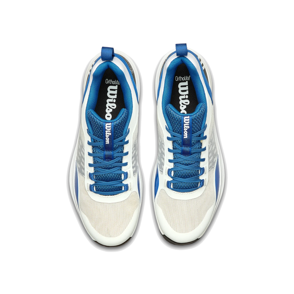 Wilson HURAKN Pro V2 men's padel shoes, white and dark violet blue