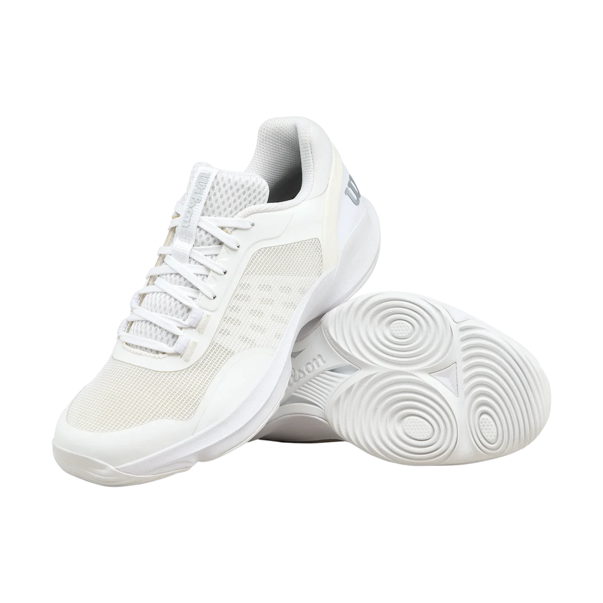 Wilson HURAKN Pro V2 women's padel shoes, white/silver
