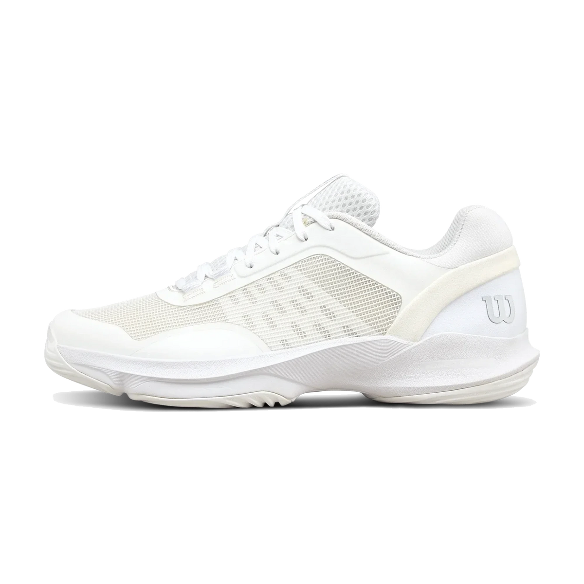 Wilson HURAKN Pro V2 women's padel shoes, white/silver