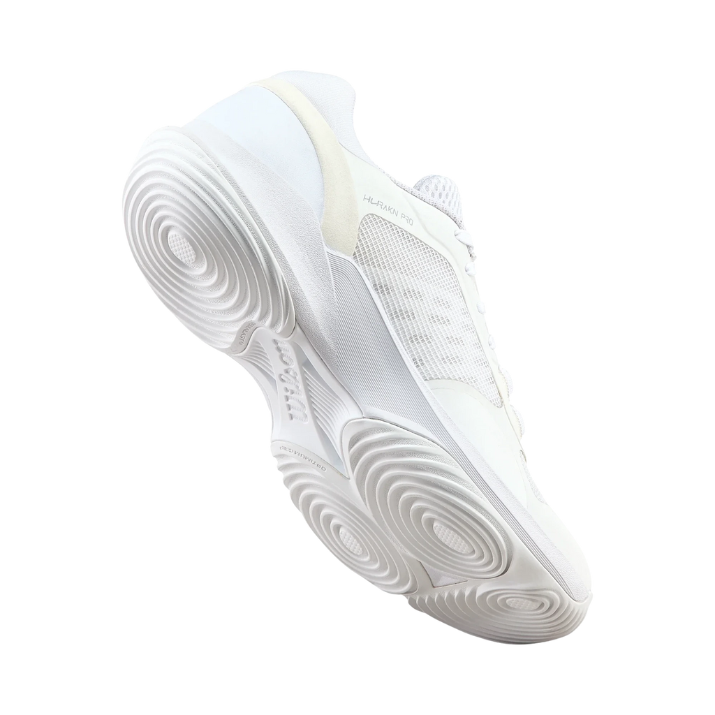 Wilson HURAKN Pro V2 women's padel shoes, white/silver