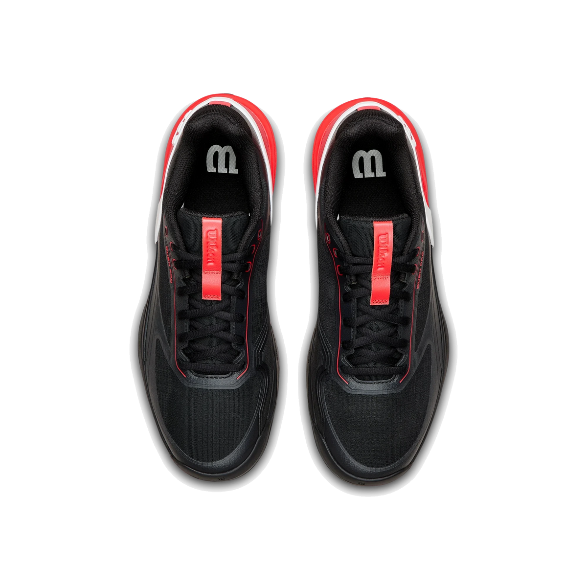 Wilson Rush PRO 5 2026 men's padel shoes, Black/Red