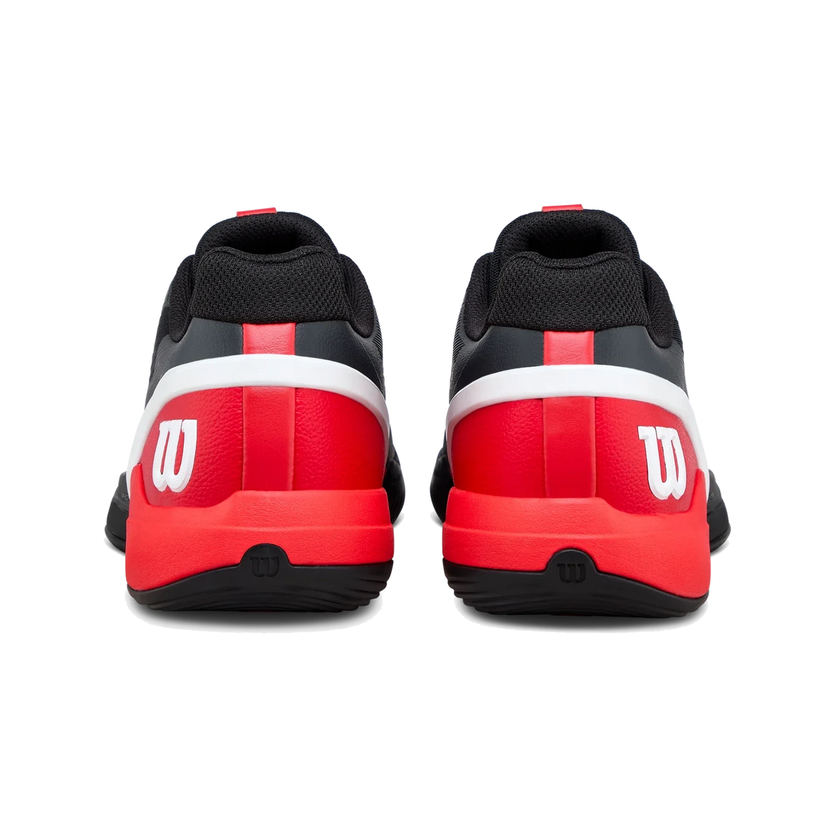 Wilson Rush PRO 5 2026 men's padel shoes, Black/Red