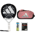 Women's Padel Pack — Adidas Metalbone Team Light racket, Adidas Pro Tour Martita Ortega bag, Head balls and Siux overgrips