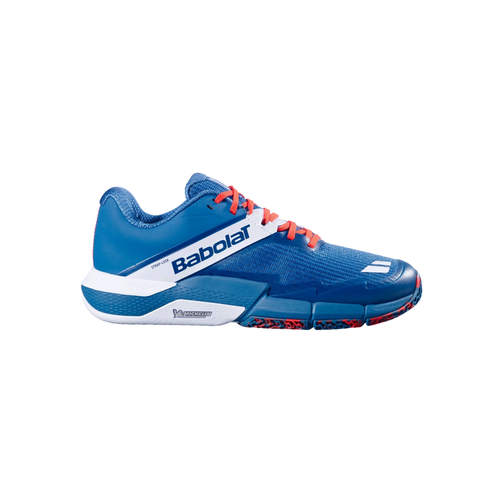 Babolat Jet Movea 2 2025 men's padel shoes, Seaport/Cherry