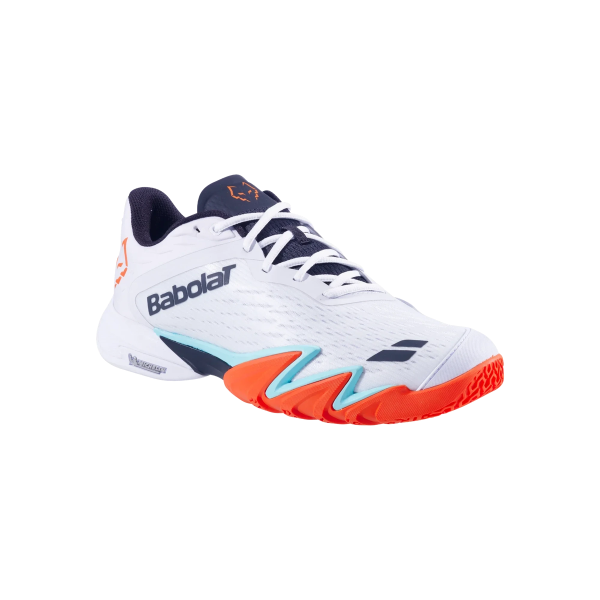 Babolat Premura 3 Lebron White/Orange Padel Shoes