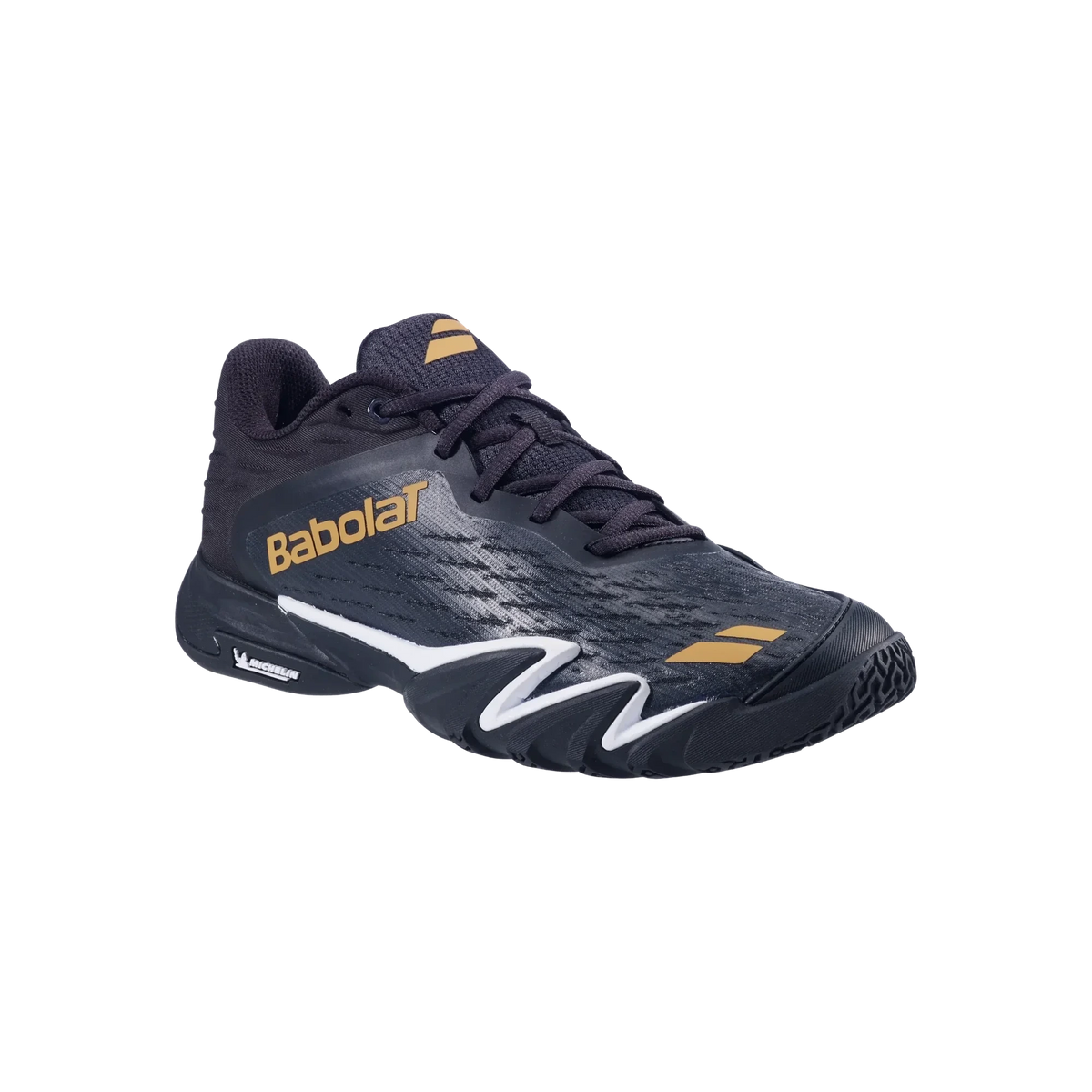 Babolat Premura 3 LeBron men's padel shoes, black and gold