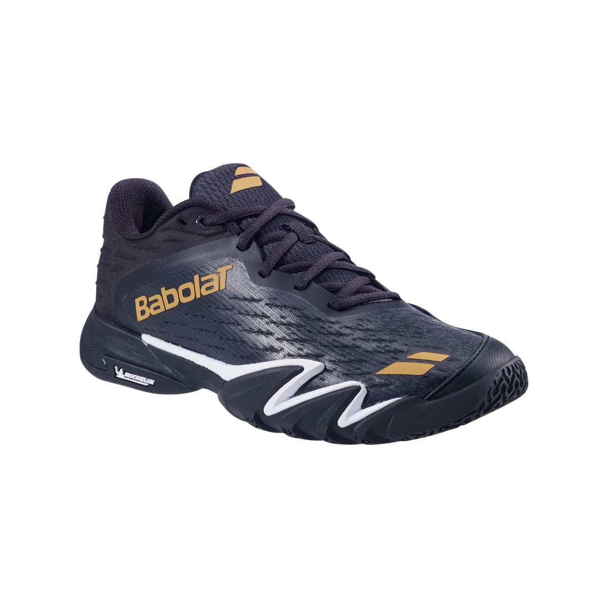 Babolat Premura 3 LeBron men's padel shoes, black and gold