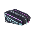 Babolat RH Pro Juan Lebron Black / Purple / Light Green padel bag, three quarter right view