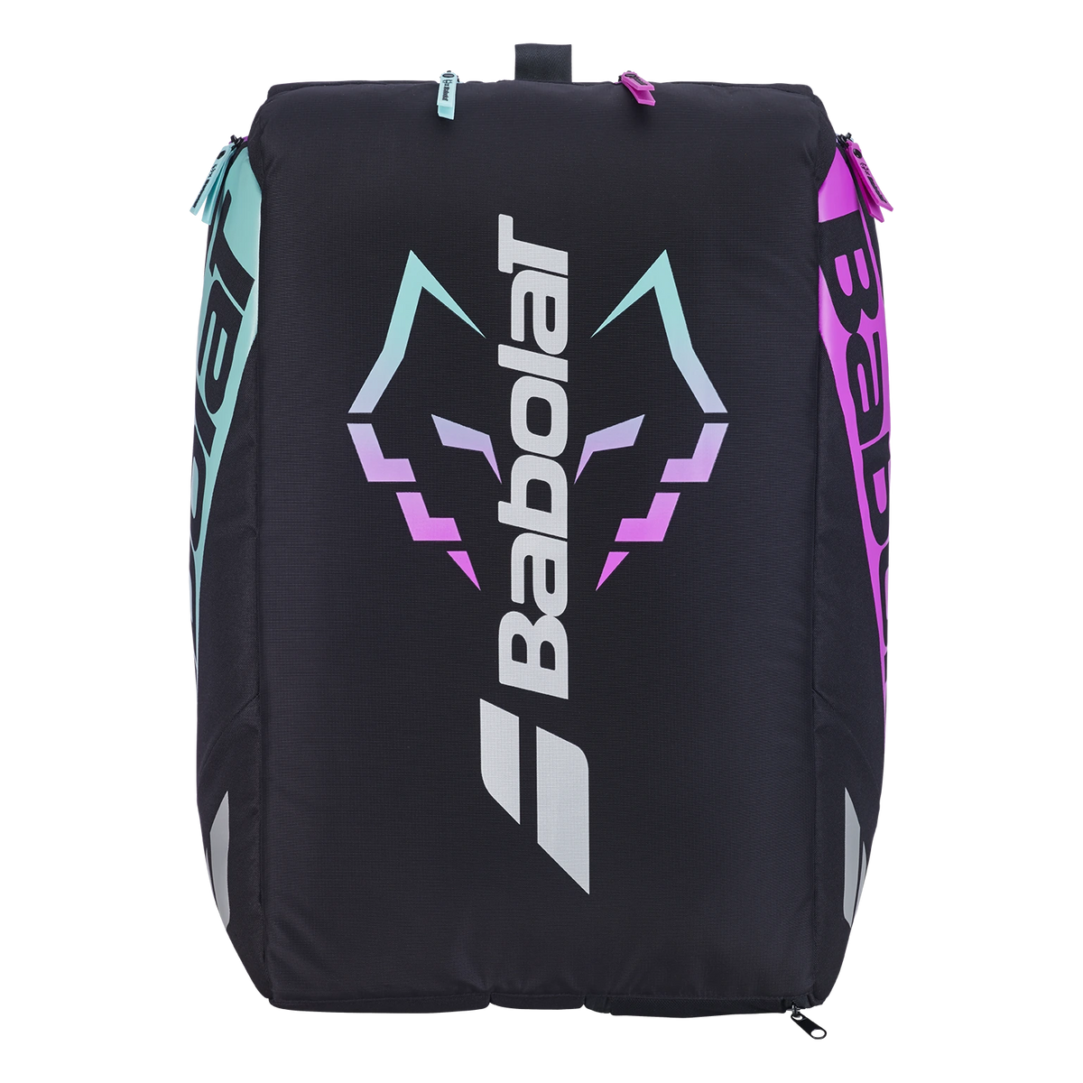 Babolat RH Pro Juan Lebron Black / Purple / Light Green padel bag, bottom view