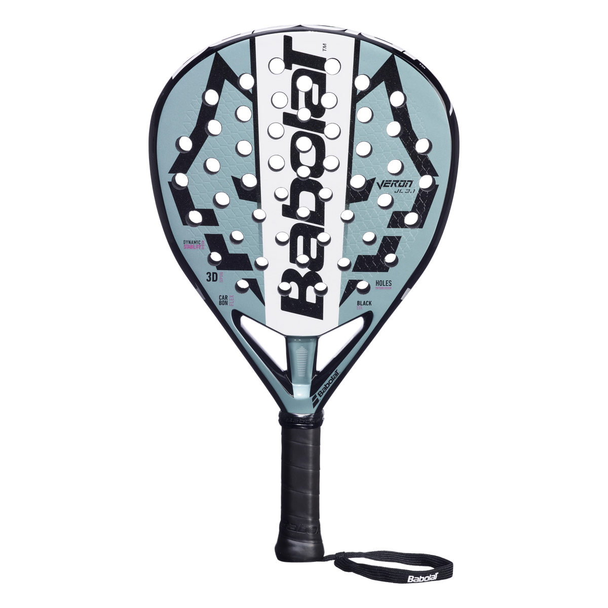 Babolat Veron Juan Lebron 3.1 padel racket front view