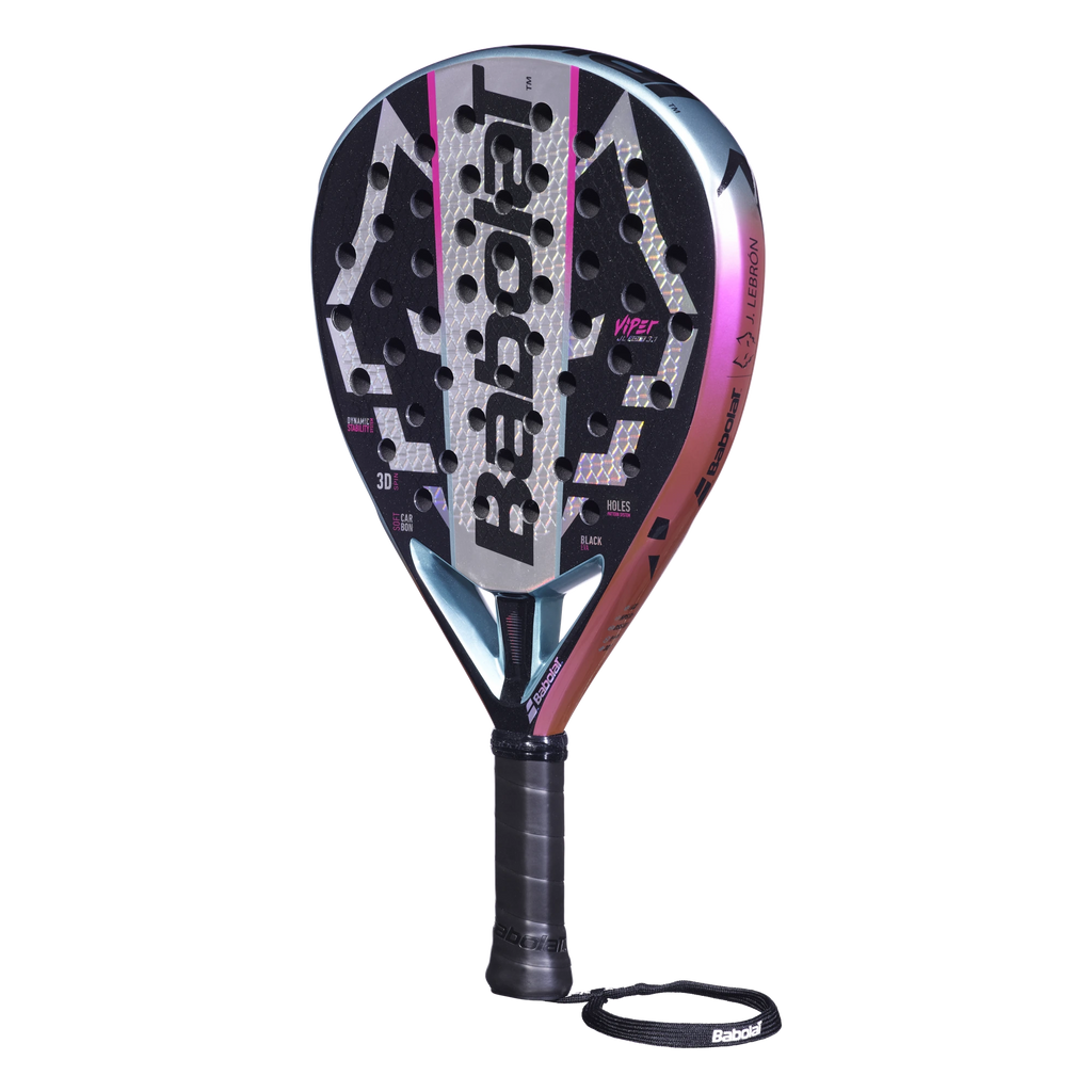 Babolat Viper Soft Juan Lebron 3.1 padel racket three-quarter view