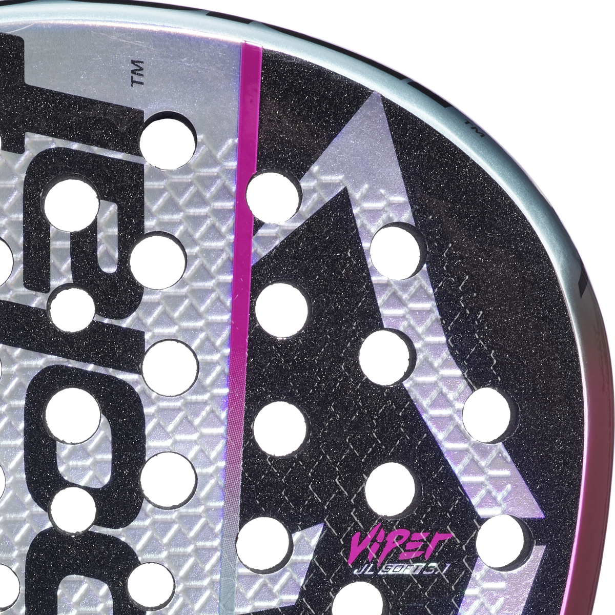Babolat Viper Soft Juan Lebron 3.1 padel racket material detail view