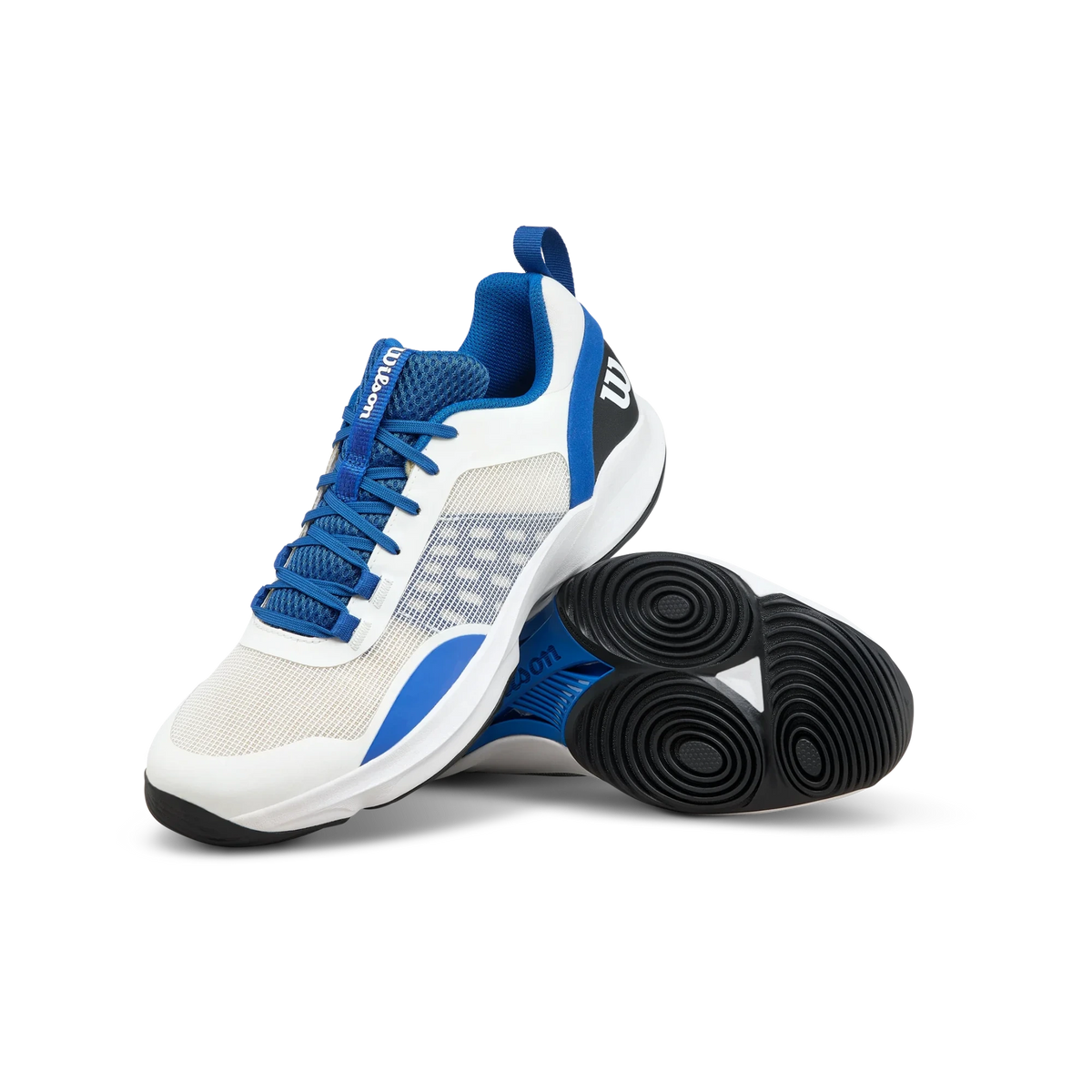 Wilson HURAKN Pro V2 men's padel shoes, white and dark violet blue