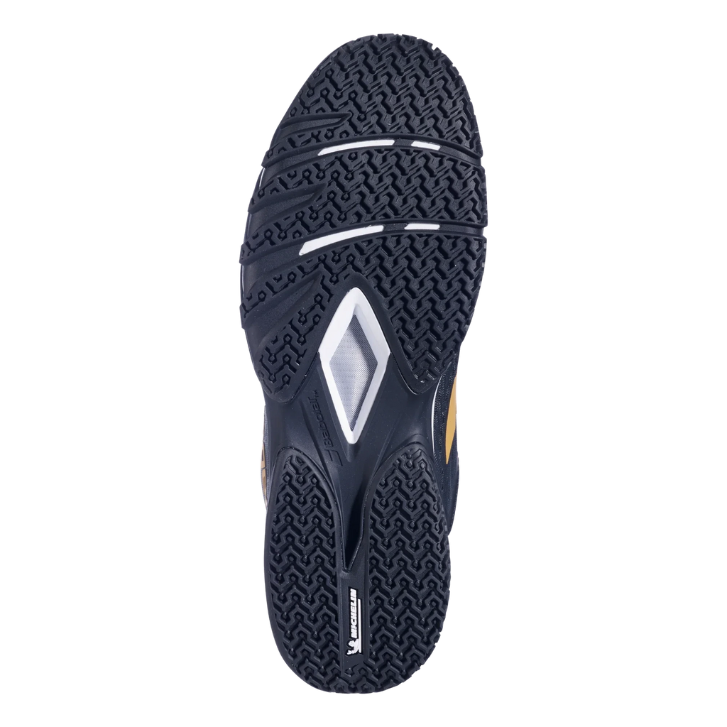 Babolat Premura 3 LeBron men's padel shoes, black and gold