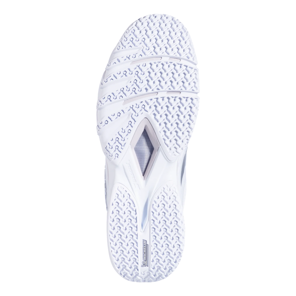 Babolat Premura 3 LeBron women's padel shoes, white and silver