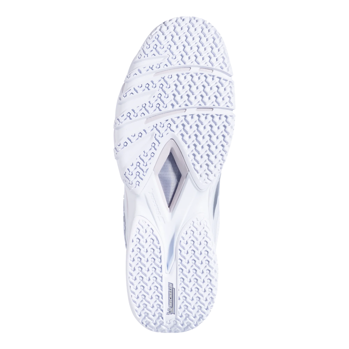 Babolat Premura 3 LeBron women's padel shoes, white and silver