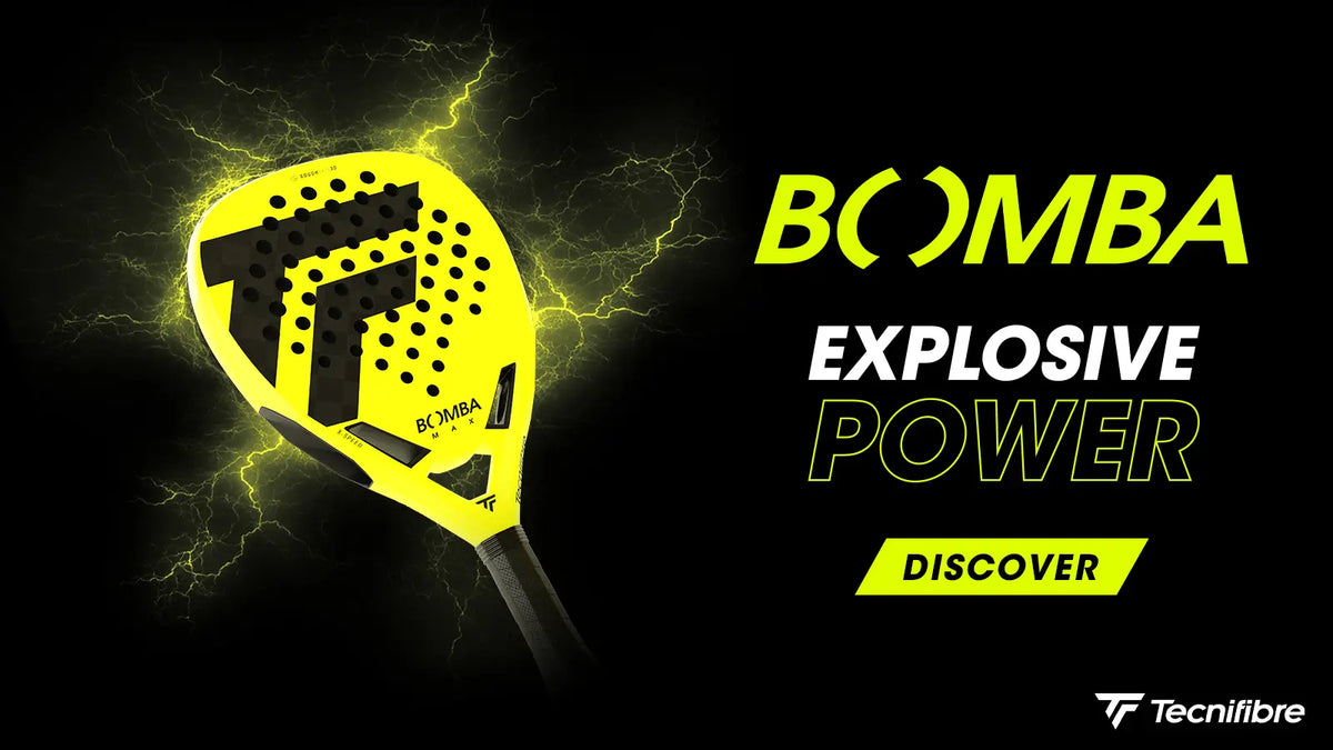 Tecnifibre Bomba. Explosive power. Discover.