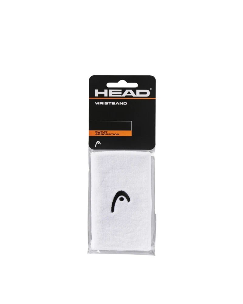 Head Wristband 5" — White